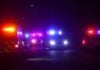 Emergency vehicles at accident scenes.